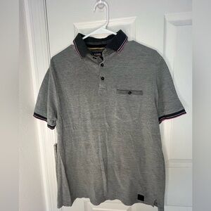 Karavan men medium gray polo short sleeves
